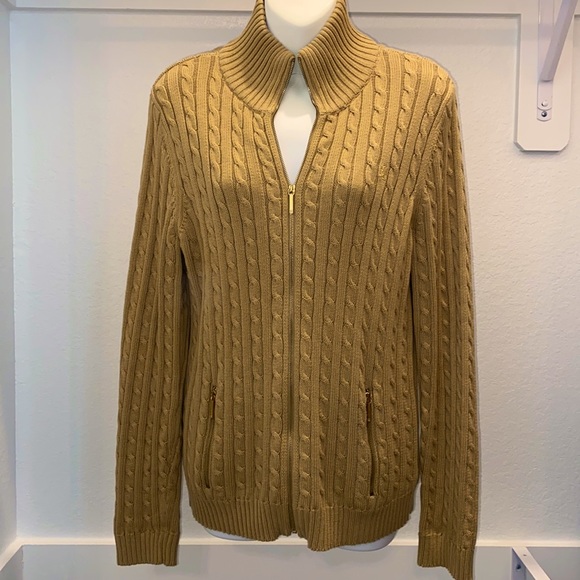 Ralph Lauren zip up sweater - Picture 1 of 3
